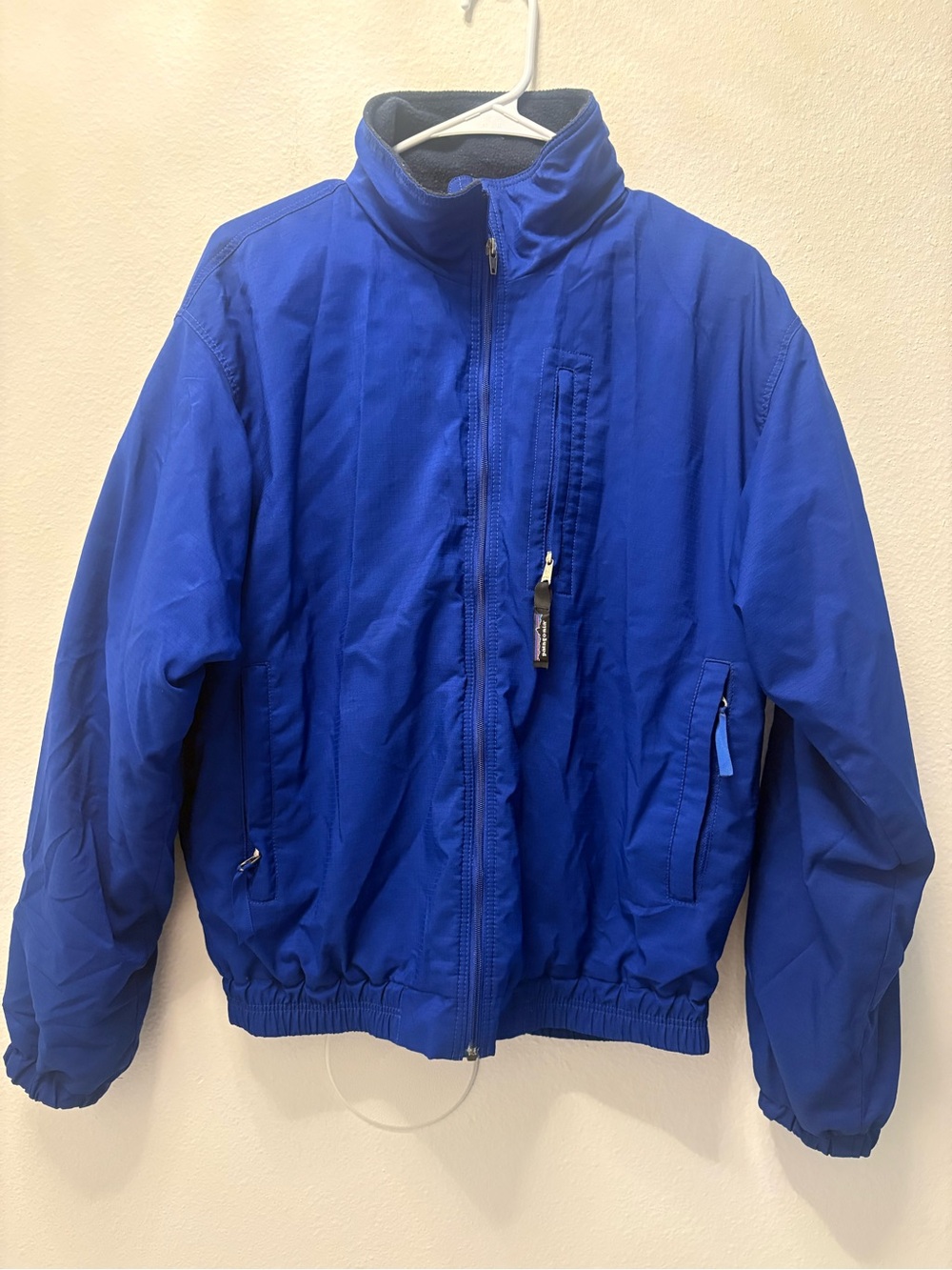 Patagonia Vintage Blue Zip -up windbreaker Jacket Men’s Medium